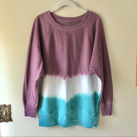 Tops - Oversized colorful sweatshirt